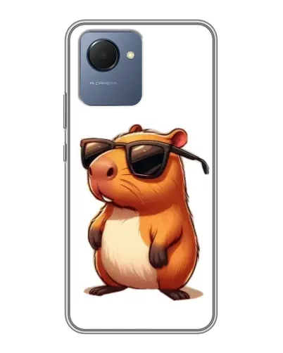 Чехол для Realme NARZO 50i Prime с картинкой «Капибара в очках» Чехол для Realme NARZO 50i Prime с картинкой «Капибара в очках»