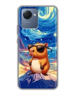 Чехол для Realme NARZO 50i Prime с картинкой «Капибара Ван Гога» Чехол для Realme NARZO 50i Prime с картинкой «Капибара Ван Гога»