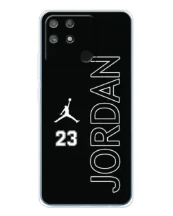 Чехол для Realme NARZO 80 Lite 4G с картинкой «Jordan Vertical»
