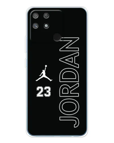 Чехол для Realme NARZO 80 Lite 4G с картинкой «Jordan Vertical»