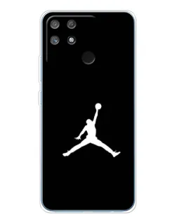 Чехол для Realme NARZO 80 Lite 4G с картинкой «Jordan Silhouette»