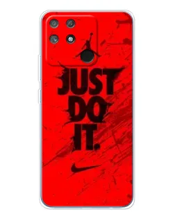 Чехол для Realme NARZO 80 Lite 4G с картинкой «Nike Just Do It»