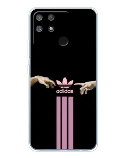 Чехол для Realme NARZO 80 Lite 4G с картинкой «Adidas Hands»