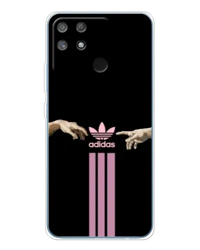 Чехол для Realme NARZO 80 Lite 4G с картинкой «Adidas Hands»