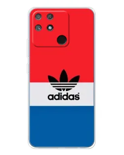 Чехол для Realme NARZO 80 Lite 4G с картинкой «Adidas Retro Block»