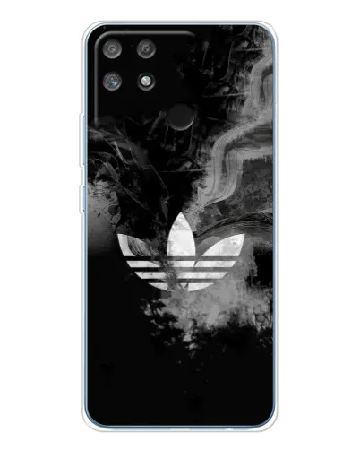 Чехол для Realme NARZO 80 Lite 4G с картинкой «Абстрактный дым Adidas»