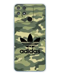 Чехол для Realme NARZO 80 Lite 4G с картинкой «Милитари стиль Adidas»