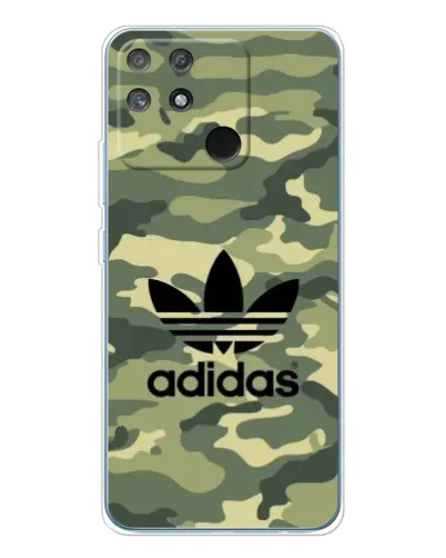 Чехол для Realme NARZO 80 Lite 4G с картинкой «Милитари стиль Adidas»
