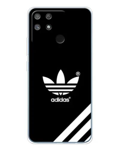 Чехол для Realme NARZO 80 Lite 4G с картинкой «Adidas с диагональными полосами»