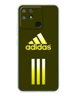 Чехол для Realme NARZO 80 Lite 4G с картинкой «Оливковый градиент Adidas»