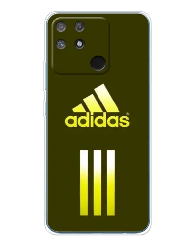 Чехол для Realme NARZO 80 Lite 4G с картинкой «Оливковый градиент Adidas»