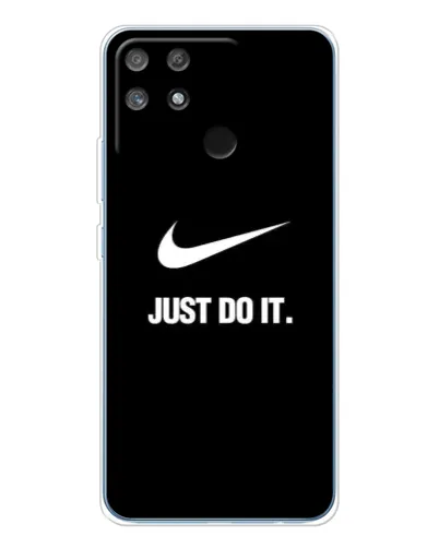 Чехол для Realme NARZO 80 Lite 4G с картинкой «Классический принт Nike»