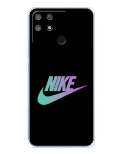 Чехол для Realme NARZO 80 Lite 4G с картинкой «Nike — городская ночь»
