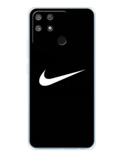 Чехол для Realme NARZO 80 Lite 4G с картинкой «Минималистический Найк»