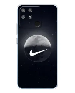 Чехол для Realme NARZO 80 Lite 4G с картинкой «Nike в стиле граффити»