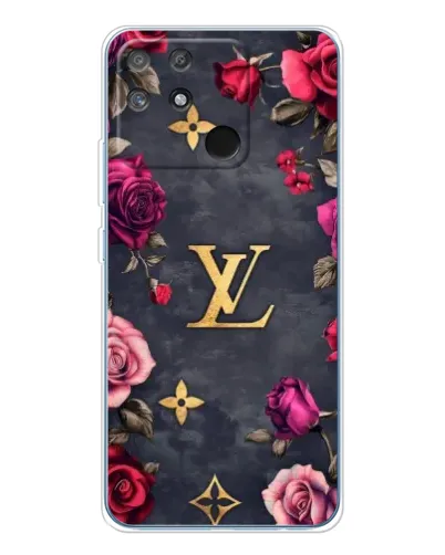 Чехол для Realme NARZO 80 Lite 4G с картинкой «Цветочный Louis Vuitton»
