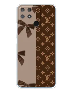 Чехол для Realme NARZO 80 Lite 4G с картинкой «Louis Vuitton — банты»