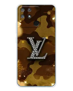 Чехол для Realme NARZO 80 Lite 4G с картинкой «Камуфляжный Louis Vuitton»