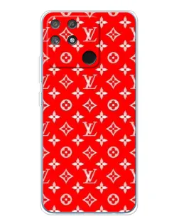 Чехол для Realme NARZO 80 Lite 4G с картинкой «Яркий паттерн LV»