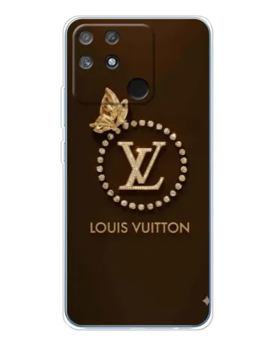 Чехол для Realme NARZO 80 Lite 4G с картинкой «LV — золотая печать»