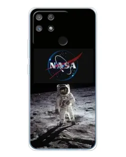 Чехол для Realme NARZO 80 Lite 4G с картинкой «Астронавт на Луне»