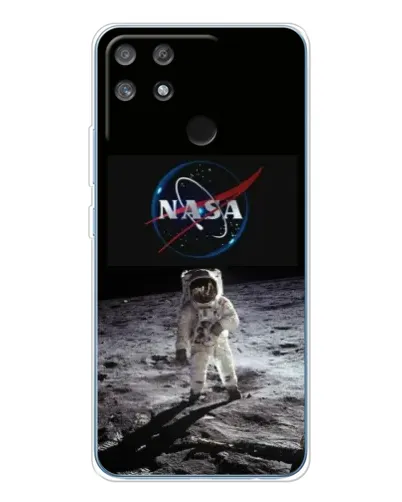 Чехол для Realme NARZO 80 Lite 4G с картинкой «Астронавт на Луне»
