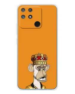 Чехол для Realme NARZO 80 Lite 4G с картинкой «Золотая обезьяна Bored Ape» Чехол для Realme NARZO 80 Lite 4G с картинкой «Золотая обезьяна Bored Ape»