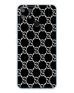 Чехол для Realme NARZO 80 Lite 4G с картинкой «Gucci — сетчатый паттерн» Чехол для Realme NARZO 80 Lite 4G с картинкой «Gucci — сетчатый паттерн»