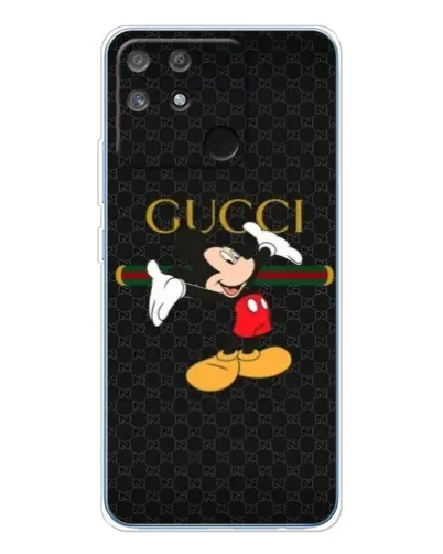 Чехол для Realme NARZO 80 Lite 4G с картинкой «Микки Маус Gucci»