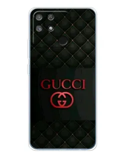 Чехол для Realme NARZO 80 Lite 4G с картинкой «Gucci — стеганый черный»