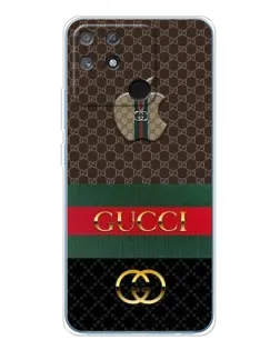 Чехол для Realme NARZO 80 Lite 4G с картинкой «Gucci — брендированный десерт»