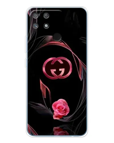 Чехол для Realme NARZO 80 Lite 4G с картинкой «Gucci — неоновая роза»