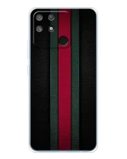 Чехол для Realme NARZO 80 Lite 4G с картинкой «Gucci — неоновая линия»