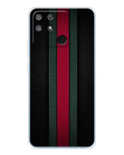 Чехол для Realme NARZO 80 Lite 4G с картинкой «Gucci — неоновая линия»