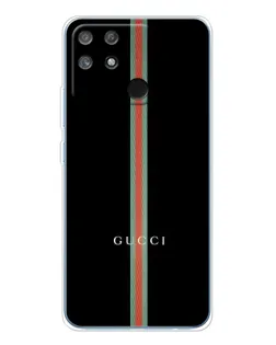 Чехол для Realme NARZO 80 Lite 4G с картинкой «Gucci — строгая линия»