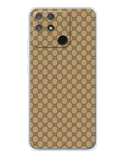 Чехол для Realme NARZO 80 Lite 4G с картинкой «Gucci — классический беж»