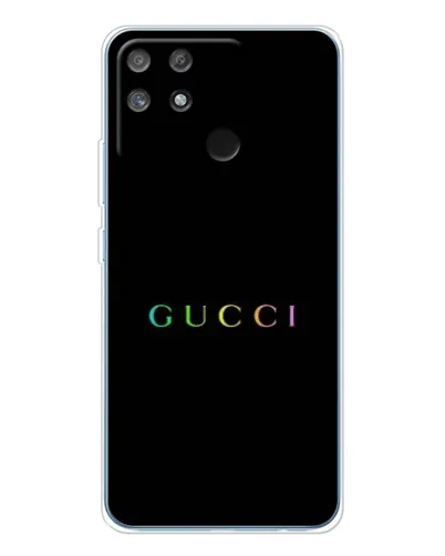 Чехол для Realme NARZO 80 Lite 4G с картинкой «Gucci — неоновый минимализм» Чехол для Realme NARZO 80 Lite 4G с картинкой «Gucci — неоновый минимализм»