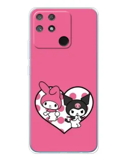 Чехол для Realme NARZO 80 Lite 4G с картинкой «Kuromi и My Melody»