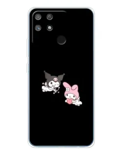 Чехол для Realme NARZO 80 Lite 4G с картинкой «My Melody и Kuromi»