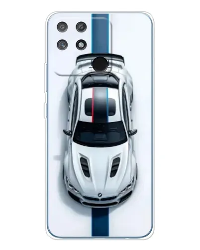 Чехол для Realme NARZO 80 Lite 4G с картинкой «Вид сверху — BMW M»