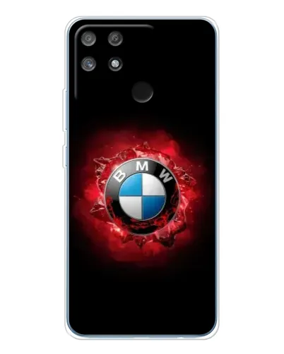Чехол для Realme NARZO 80 Lite 4G с картинкой «Логотип BMW — вспышка»