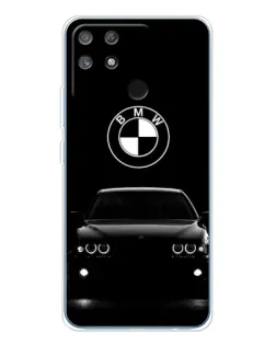 Чехол для Realme NARZO 80 Lite 4G с картинкой «BMW — взгляд из темноты»