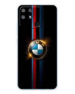 Чехол для Realme NARZO 80 Lite 4G с картинкой «BMW M-Power неон»