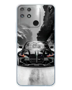 Чехол для Realme NARZO 80 Lite 4G с картинкой «BMW — акварельный дрифт»