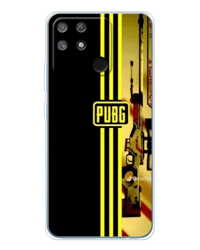 Чехол для Realme NARZO 80 Lite 4G с картинкой «PUBG — камуфляжный шлем»