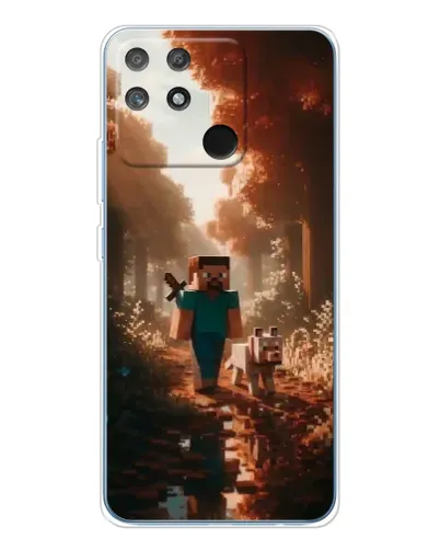 Чохол для Realme NARZO 80 Lite 4G з картинкою «Стів у лісі»