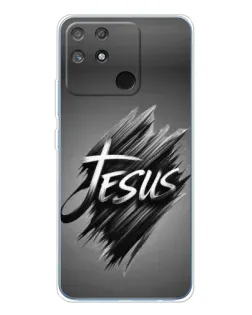 Чохол для Realme NARZO 80 Lite 4G з картинкою «Напис Jesus Graffiti»