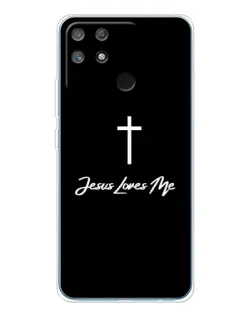 Чохол для Realme NARZO 80 Lite 4G з картинкою «Ісус любить тебе»