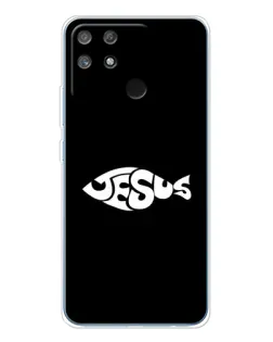 Чохол для Realme NARZO 80 Lite 4G з картинкою «Риба  Jesus»