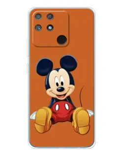 Чехол для Realme NARZO 80 Lite 4G с картинкой «Микки отдыхает»